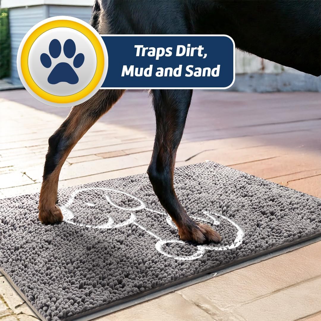 Embroidery Muddy Mat® - Dog Lazy - Image 3