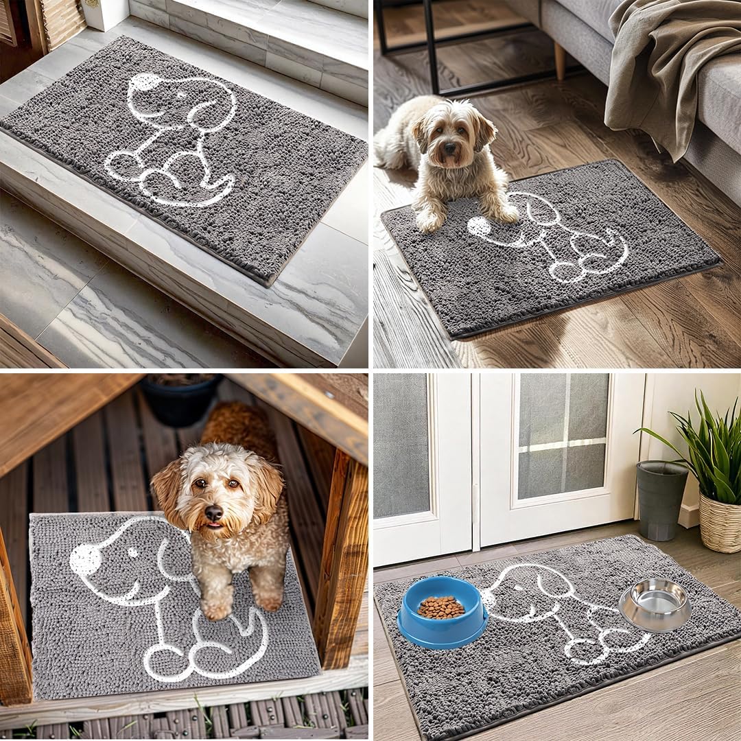 Embroidery Muddy Mat® - Dog Lazy - Image 4